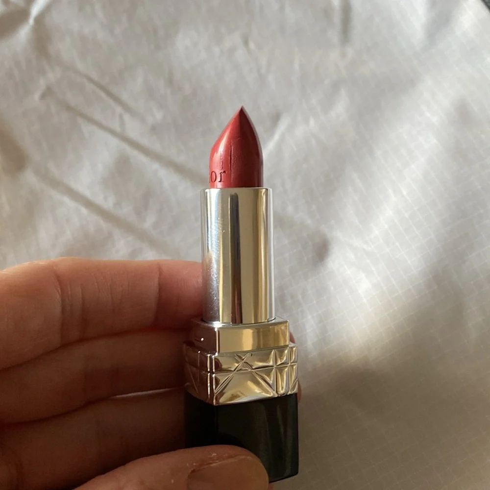 Rouge Dior Color Lipstick Rouge 525 Cherie Metallic Finish NEW Make-up‎
